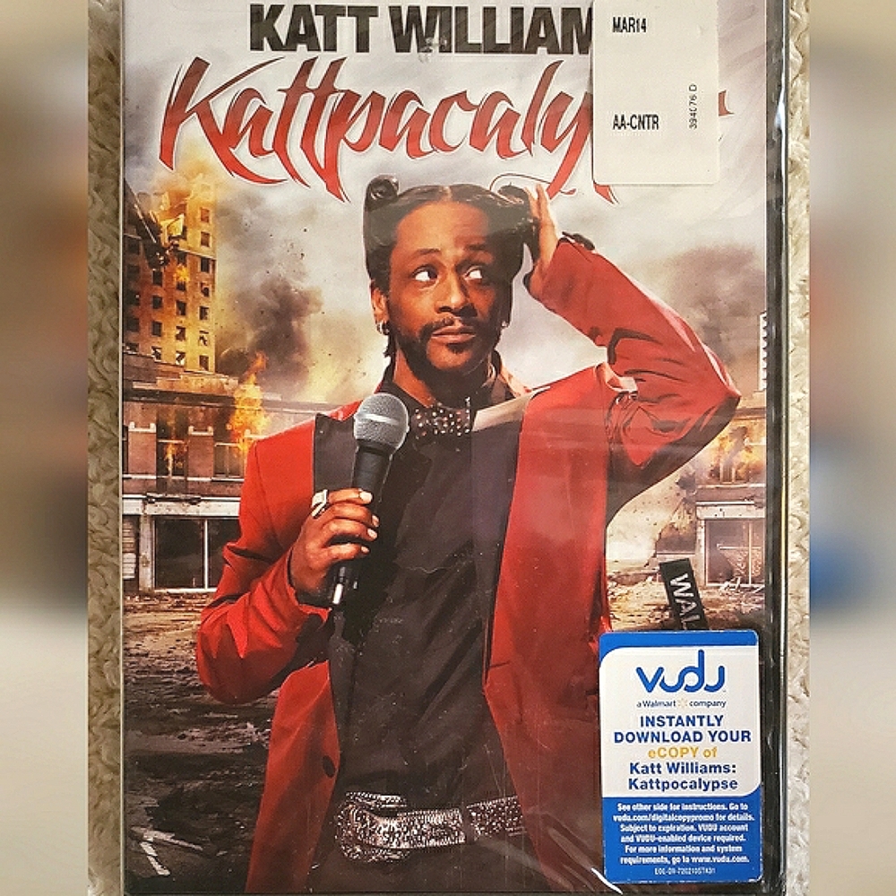 🔥NEW/SEALED "KATPACALYPSE"  KATT WILLIAMS DVD 📀